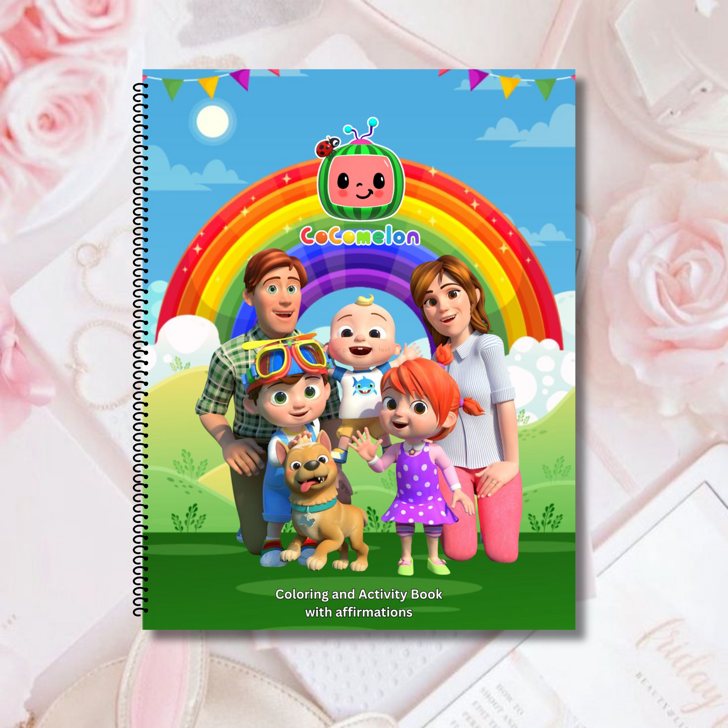 Coloring & Activity Book (with affirmations)
