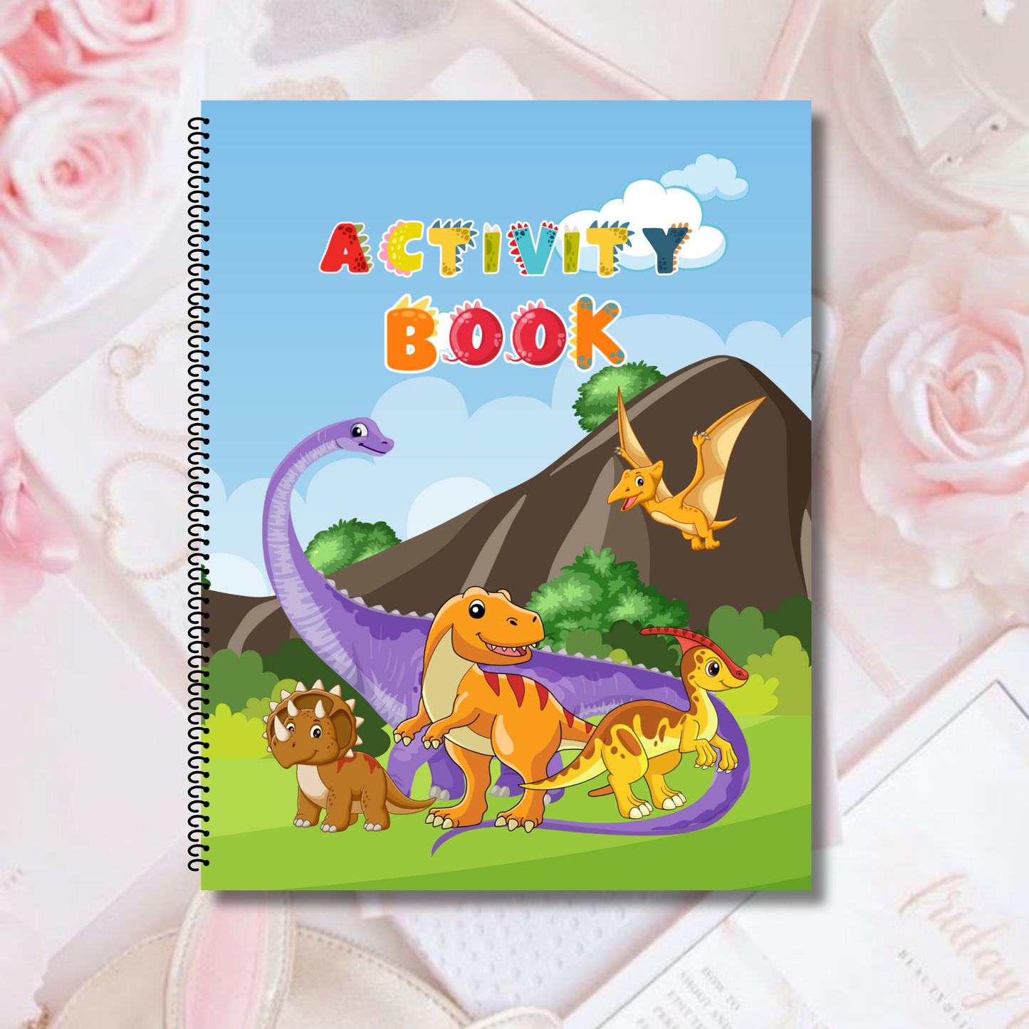Coloring & Activity Book (with affirmations)