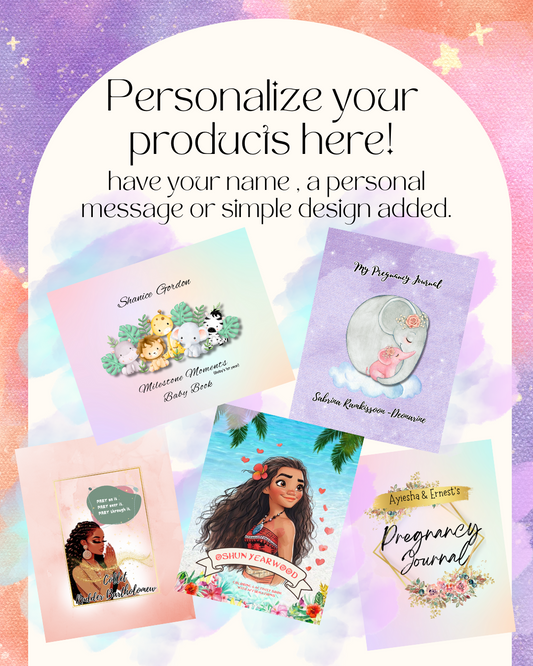 Personalize / Customize your journal