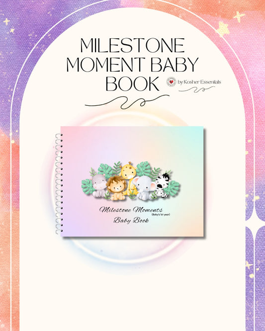 Milestone Baby Book (Baby's 1st year)