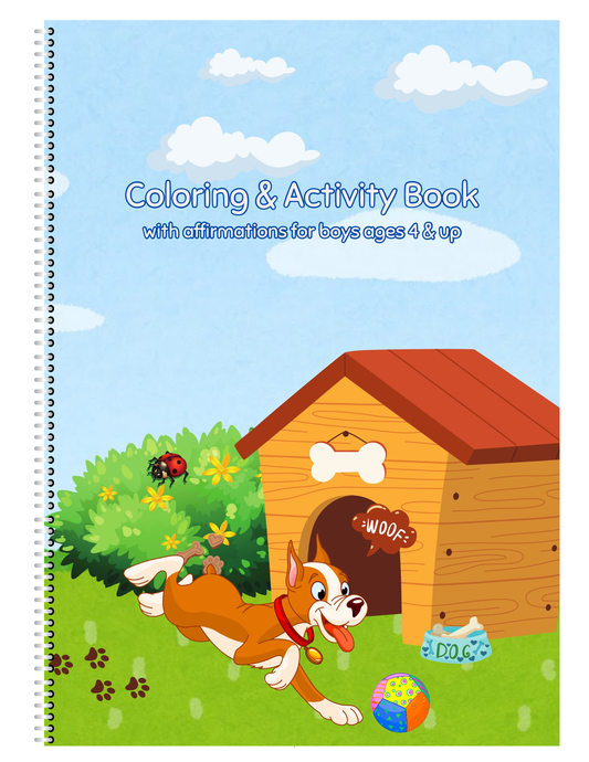 Coloring & Activity Book (with affirmations)