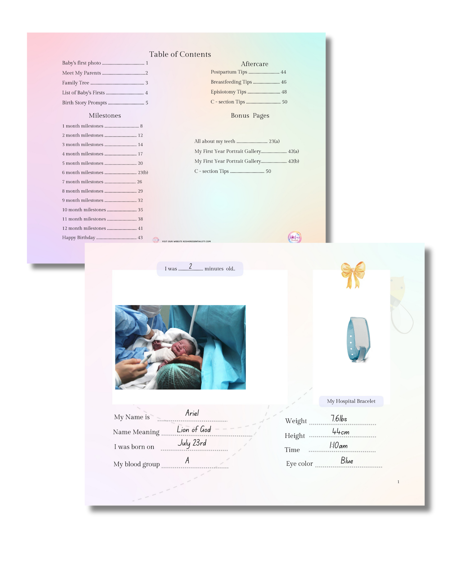 Baby Book (Milestone Moments Memory Book)