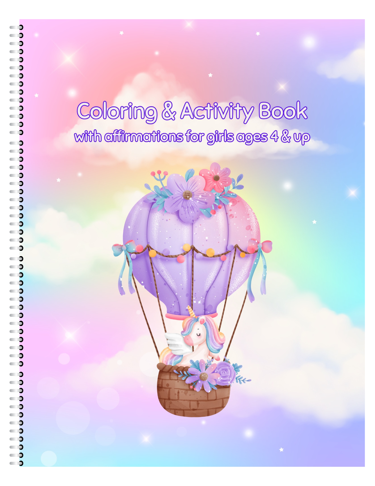 Coloring & Activity Book (with affirmations) – Kosher Essentials