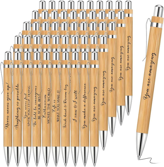 Wholesale Engraved Bamboo Pen